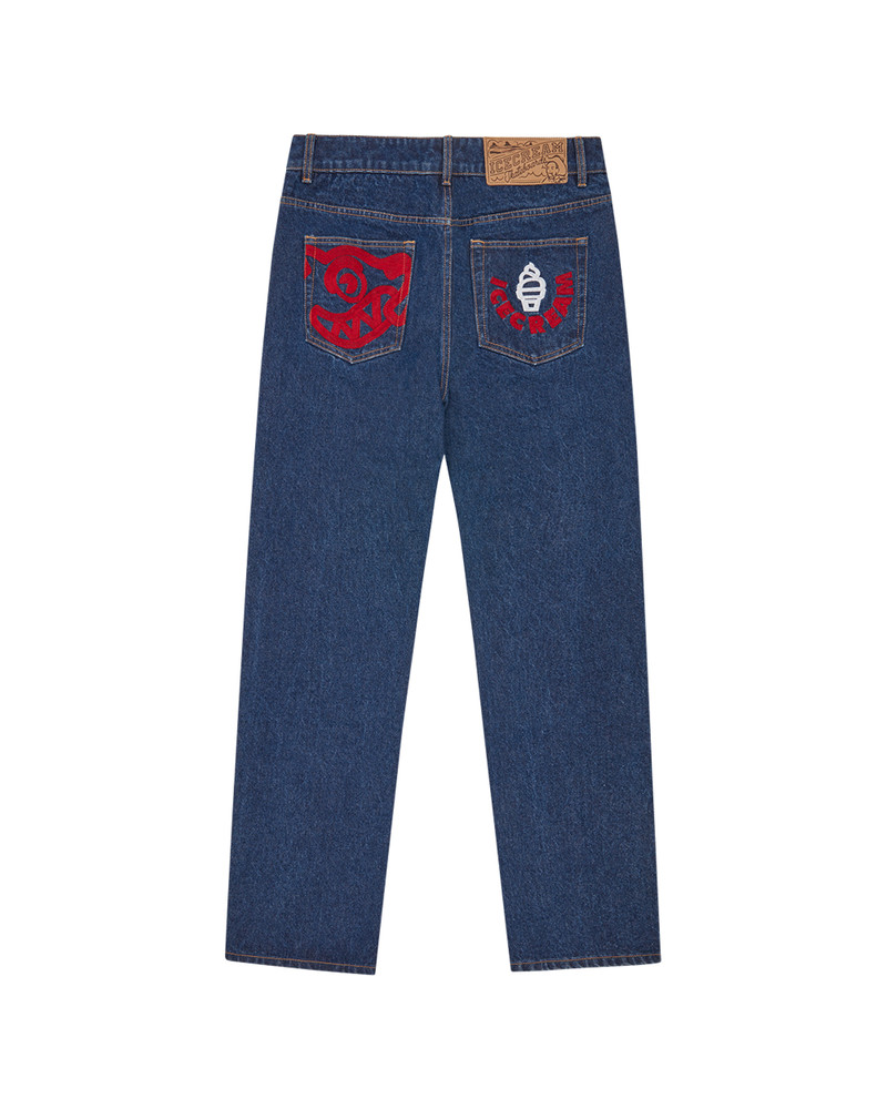 ICECREAM RUNNING PUPPY DENIM PANT outlook