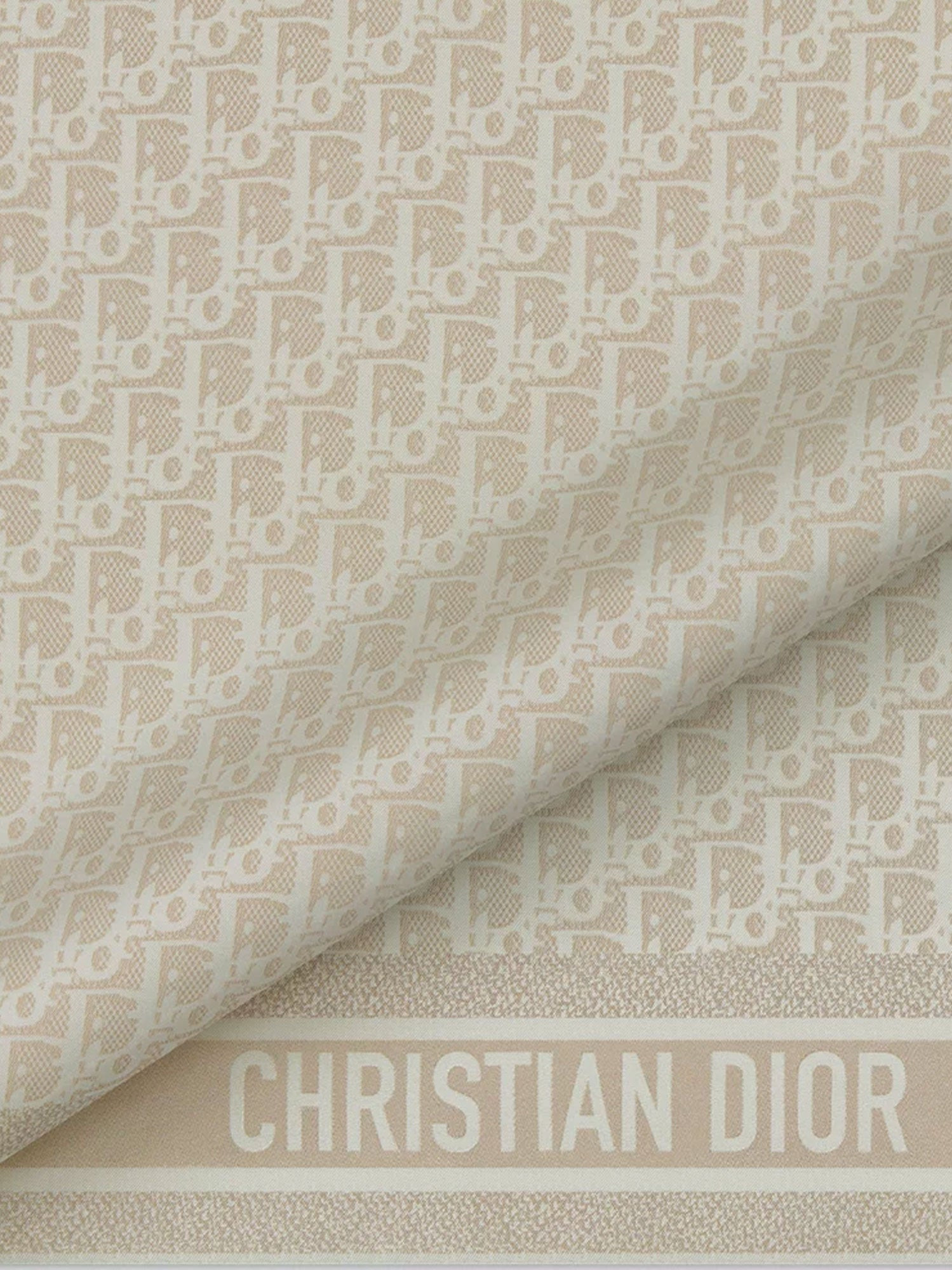 Dior Women Dior Oblique Silk Twill Foulard - 2