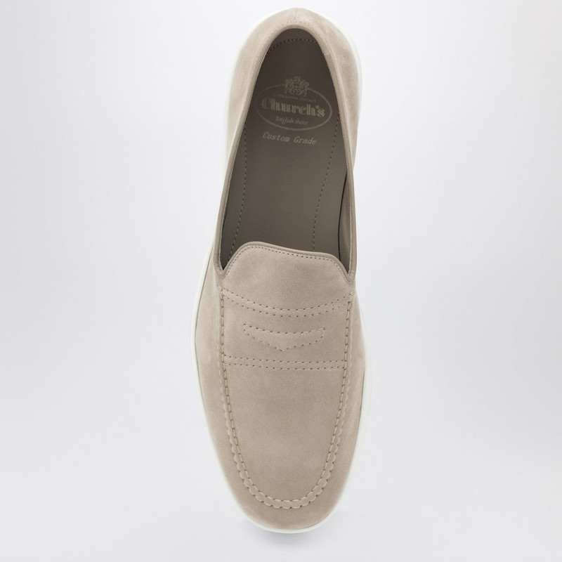 Peebles loafer in desert-colored suede 3