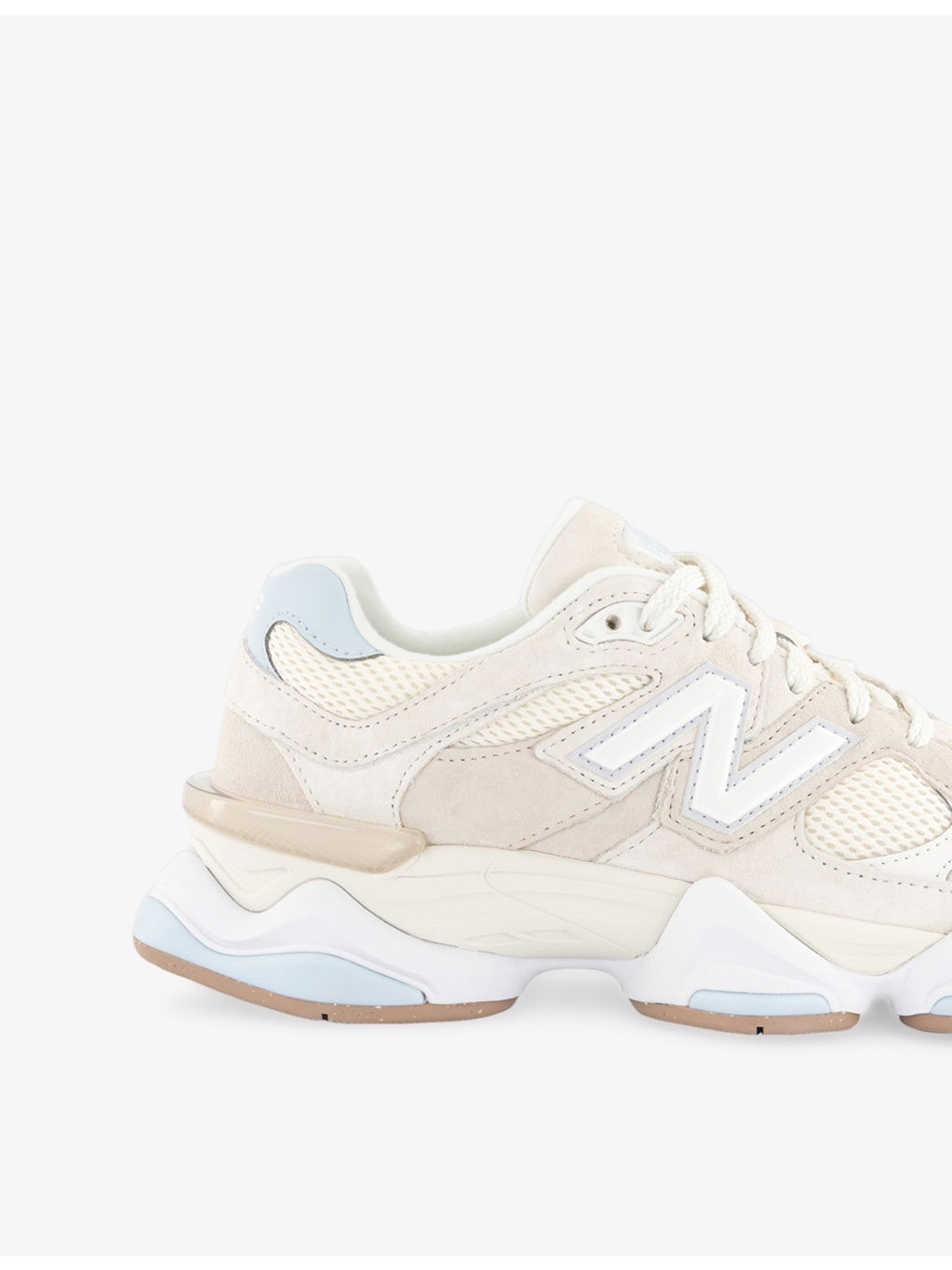 9060 Suede and Mesh Trainers - 5
