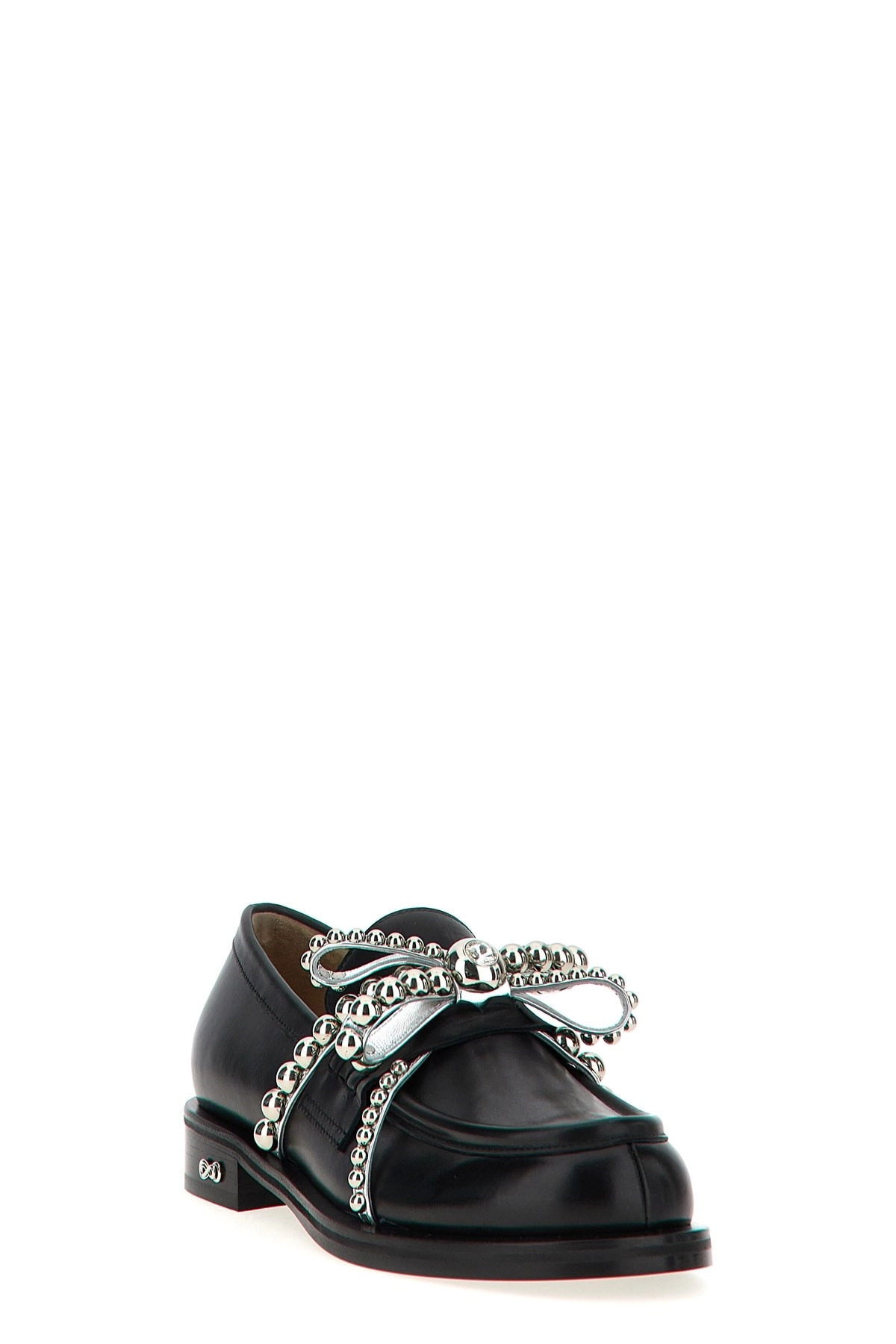 'Crystal Studs' loafers - 2