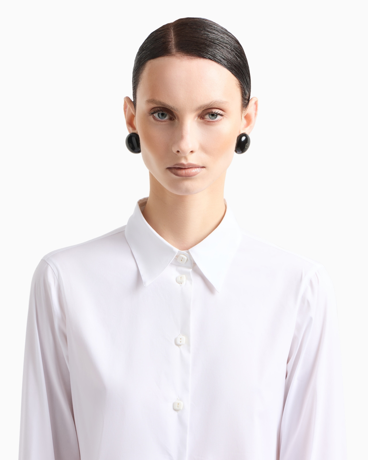 Stretch poplin shirt - 5