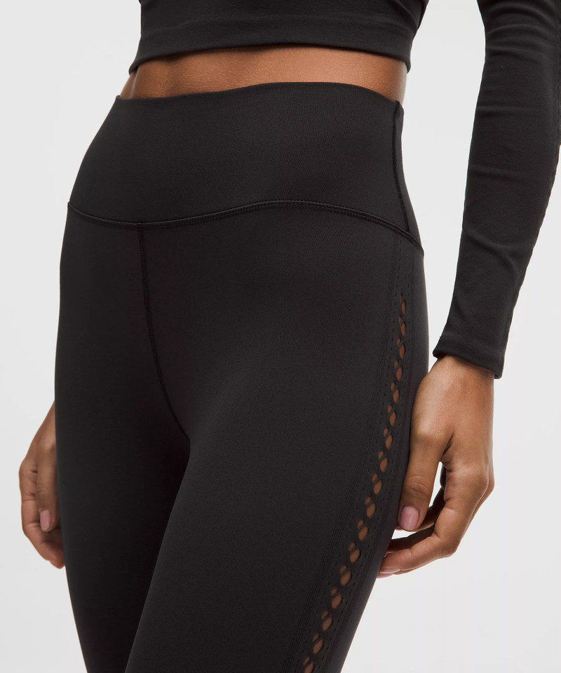 RevealKnit Eyelet High-Rise Tight *7/8 Length 1
