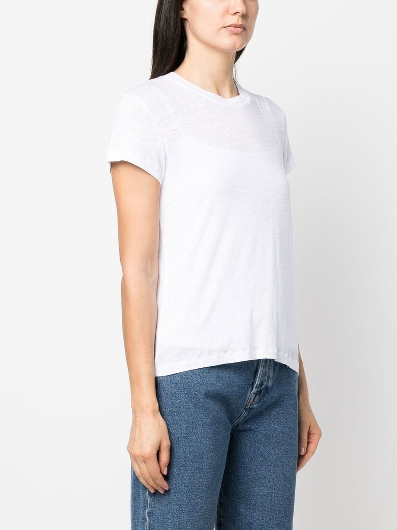 short-sleeved linen T-shirt 3