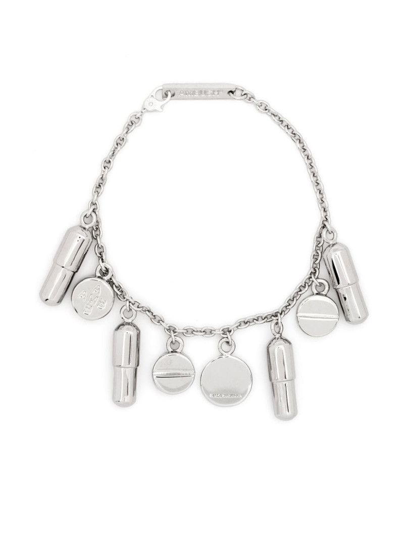 pill-charm chain bracelet 1