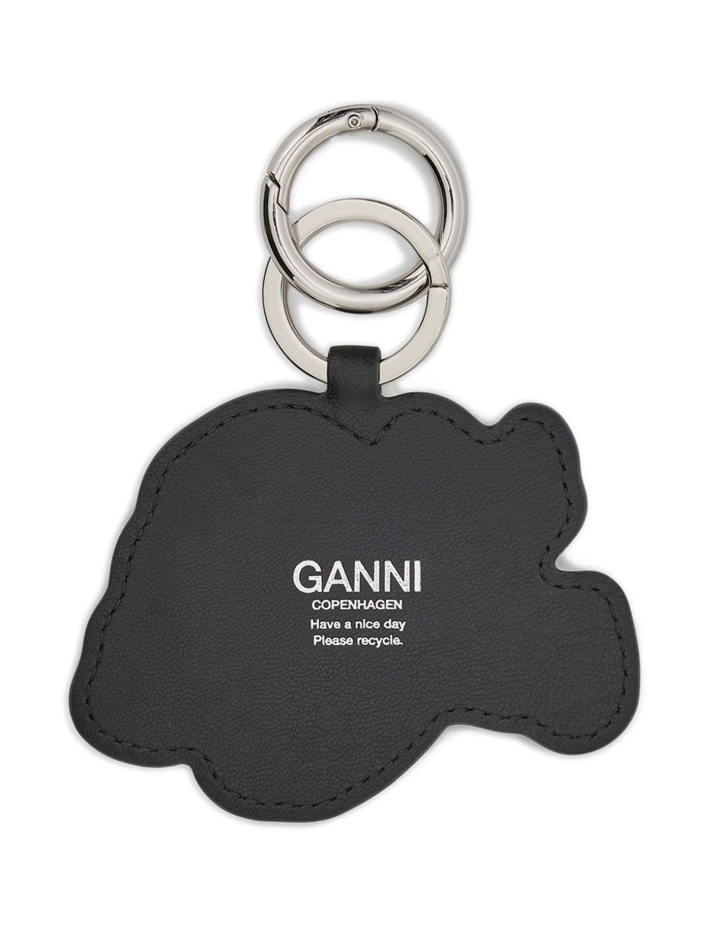 Blue Puppy keyring - 2