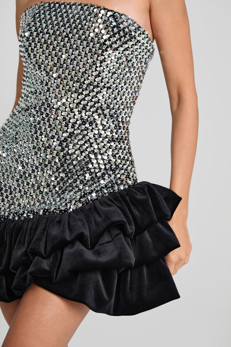 Francesca Silver Dress 6