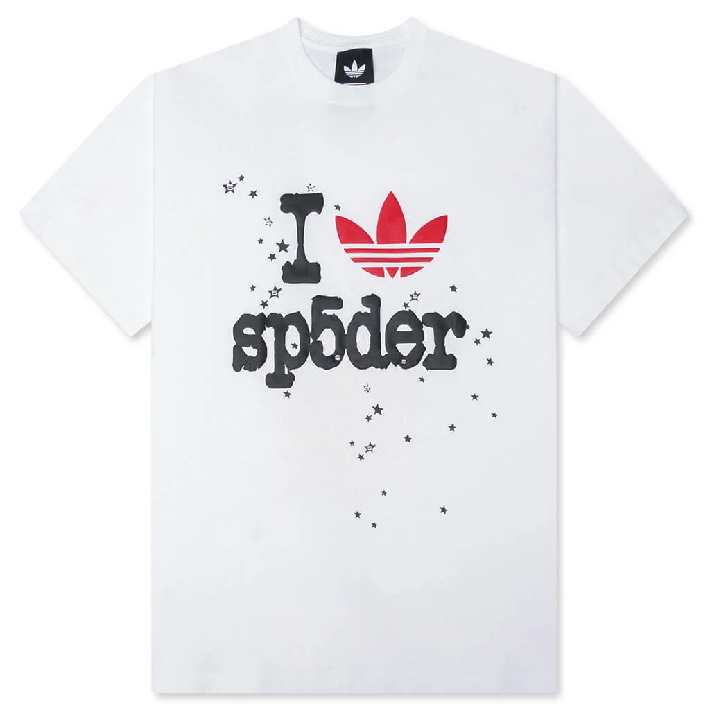 ADIDAS ORIGINALS X SP5DER TEE - WHITE - 1