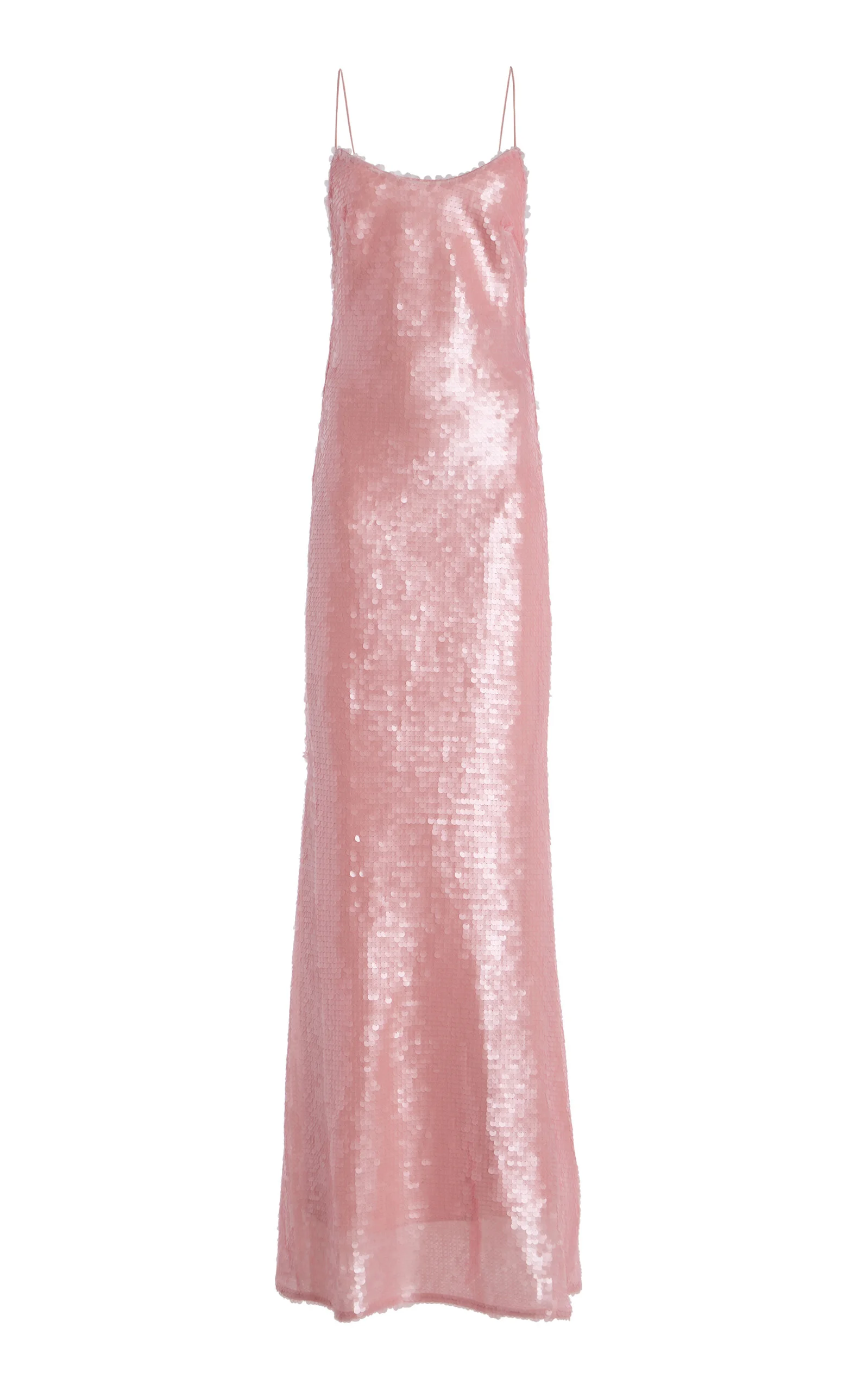 Exclusive Gwenyth Sequinned Maxi Slip Dress pink - 1