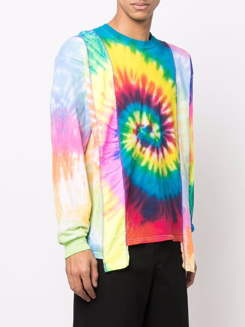 tie-dye print sweatshirt - 3