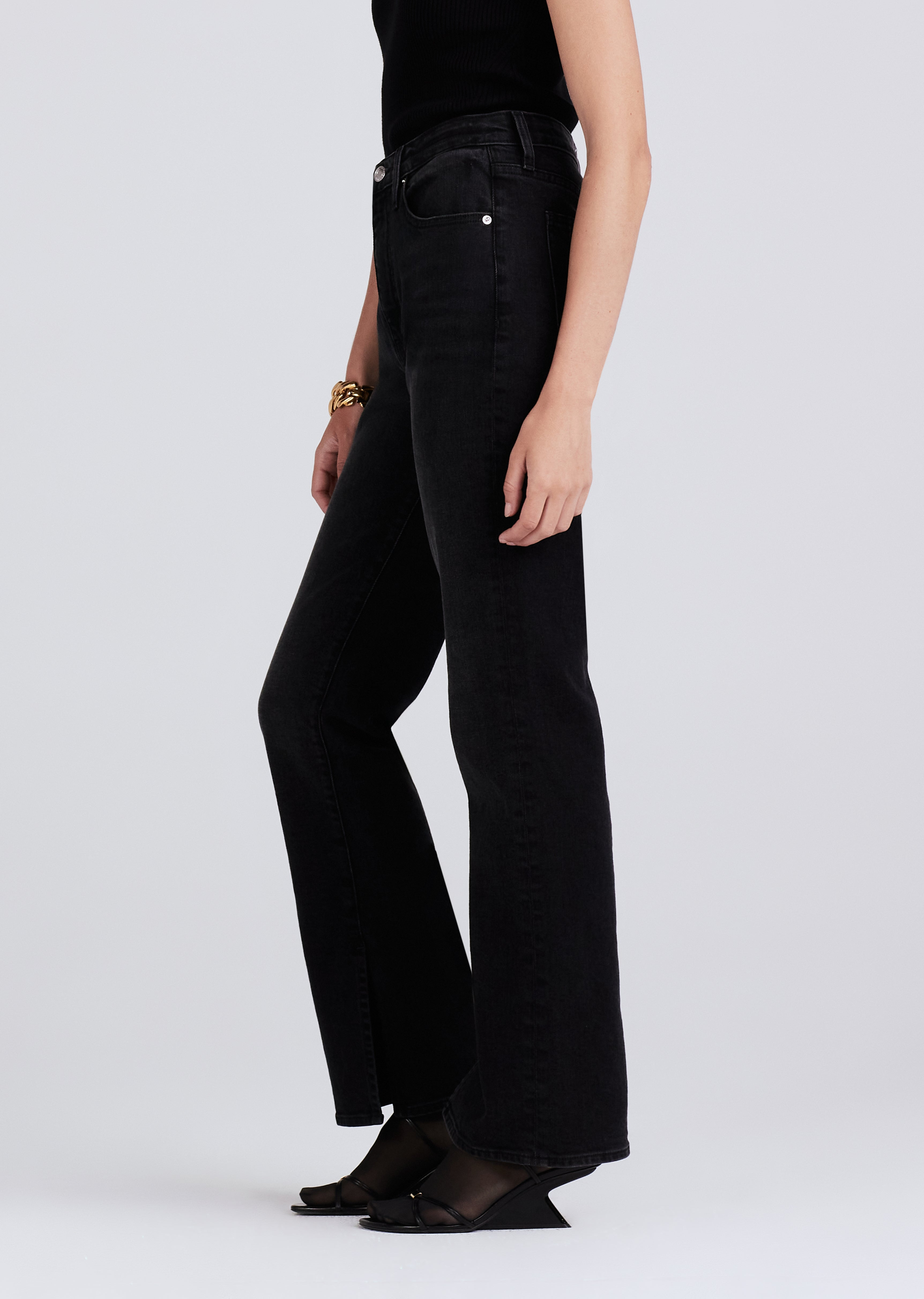 FRANKIE ULTRA HIGH RISE STRAIGHT JEANS - 3
