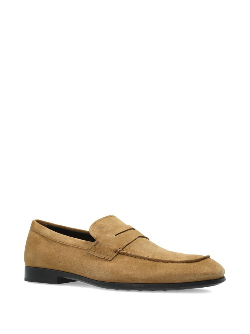 Tod's penny suede loafers outlook