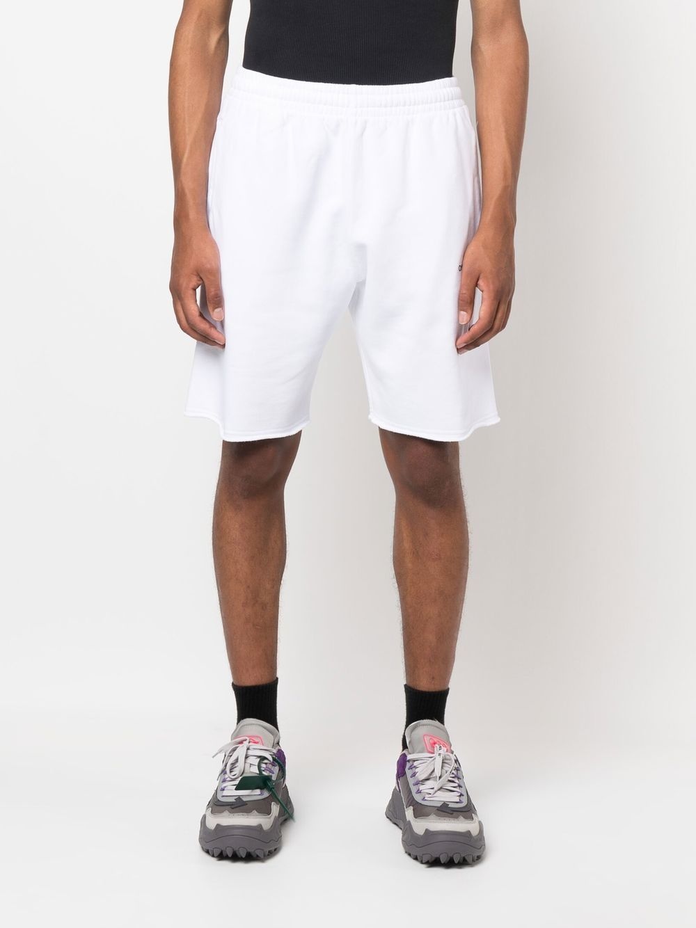 Diag-stripe track shorts - 3