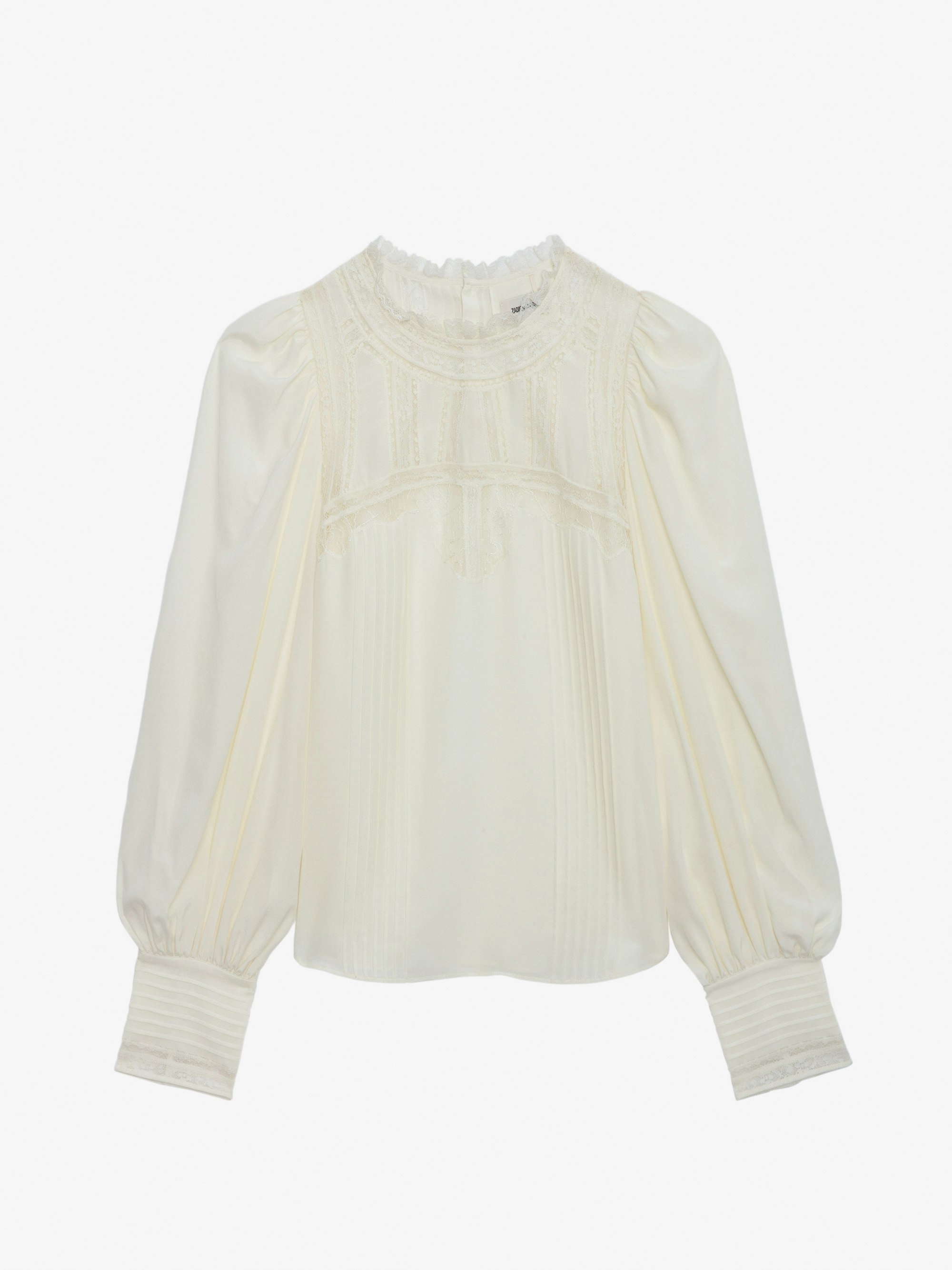 Thena Silk Blouse - 1