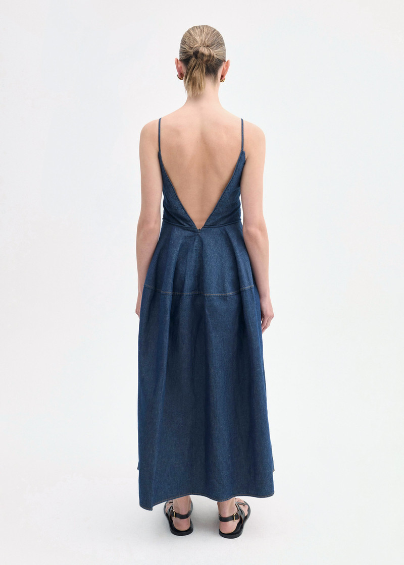 Camisole Dress in Chambray 4