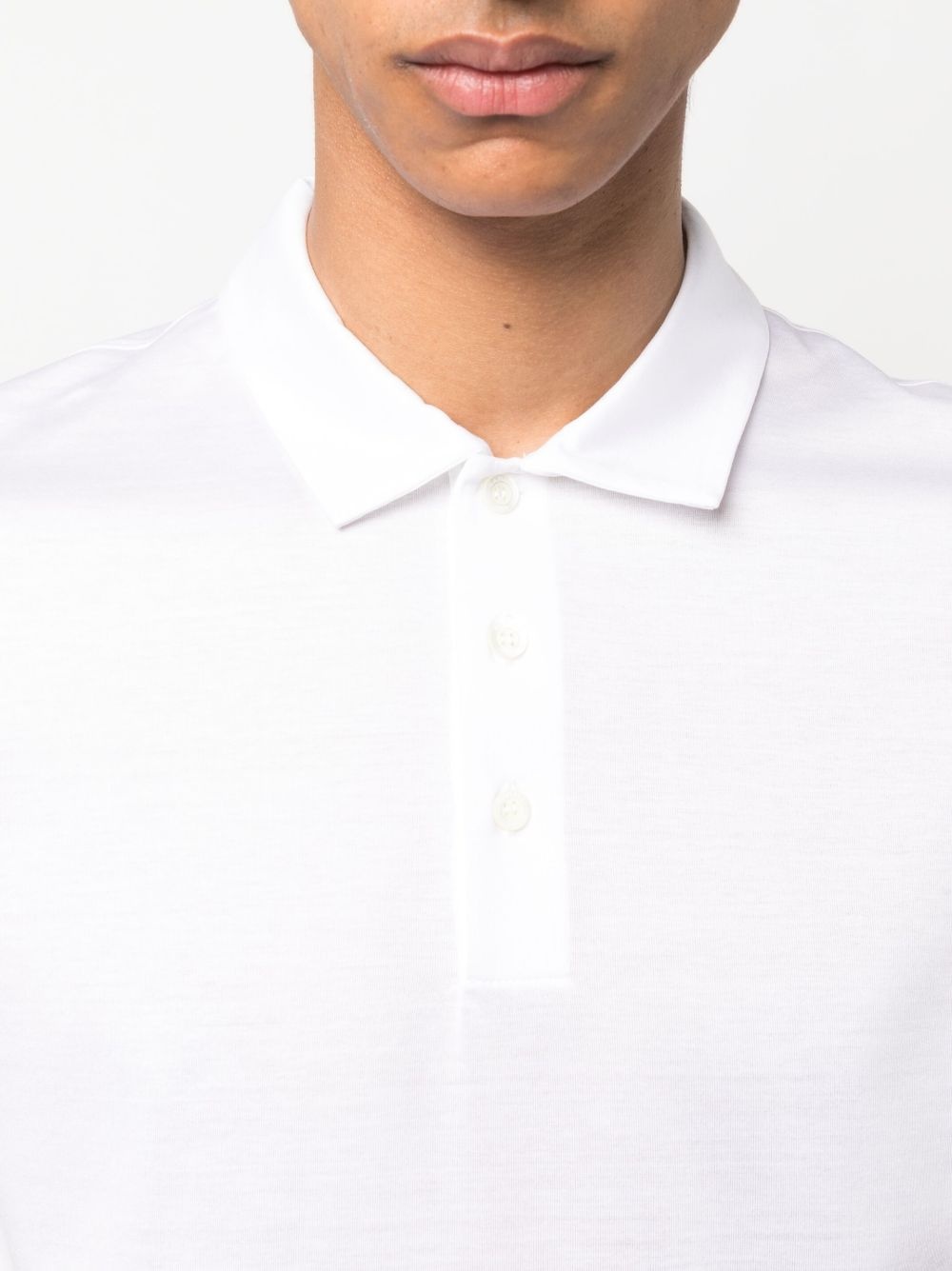 knitted polo shirt - 5