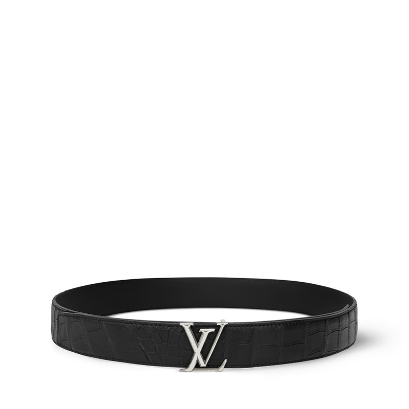 LV Atelier Crocodile 35mm Reversible Belt 1