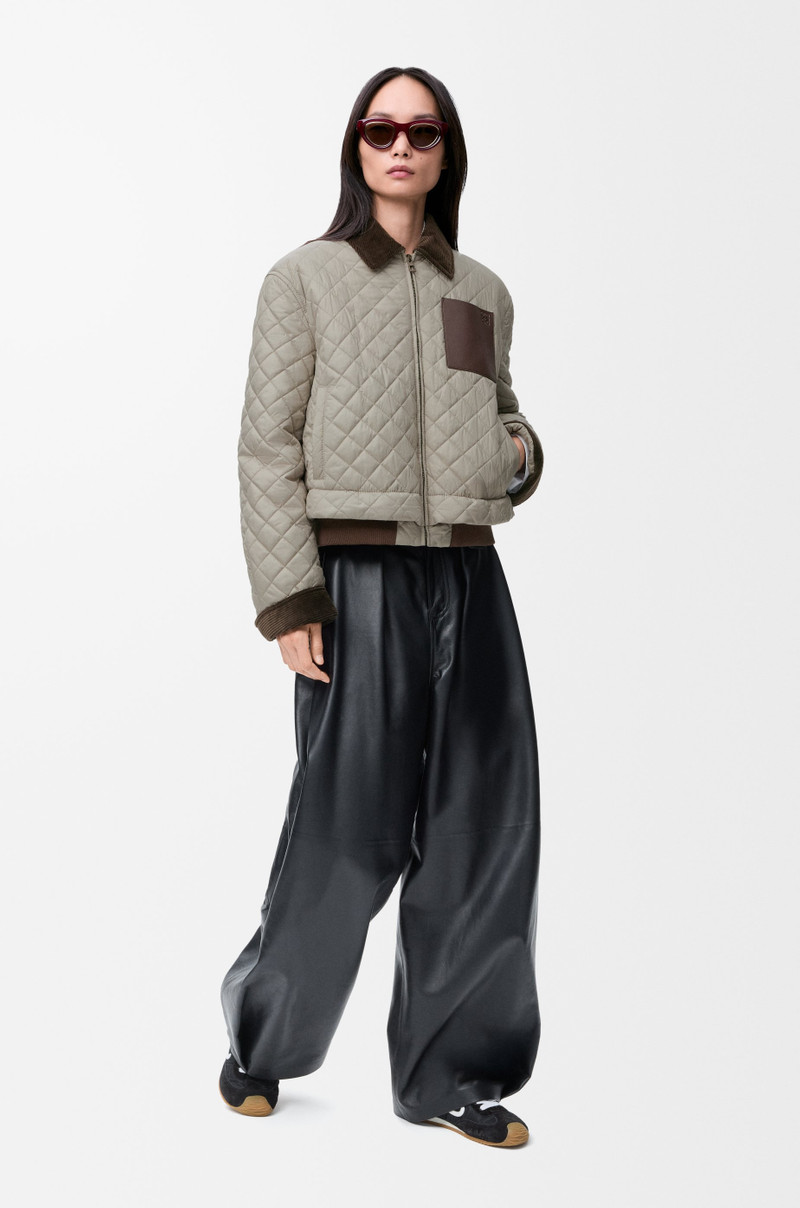 Loewe Short jacket in technical fabric outlook