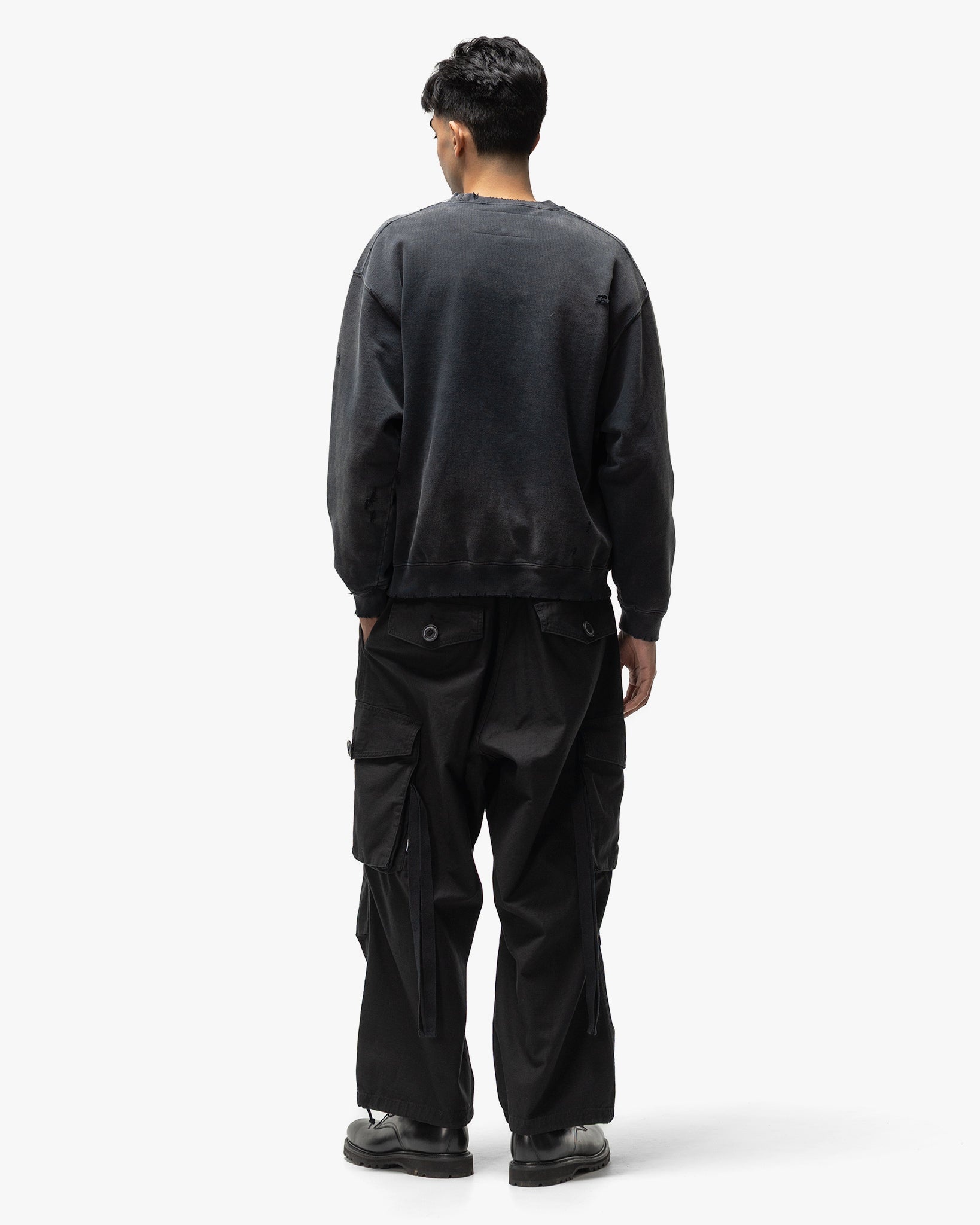 NEIGHBORHOOD Savage Sweat Shirt LS Black | REVERSIBLE