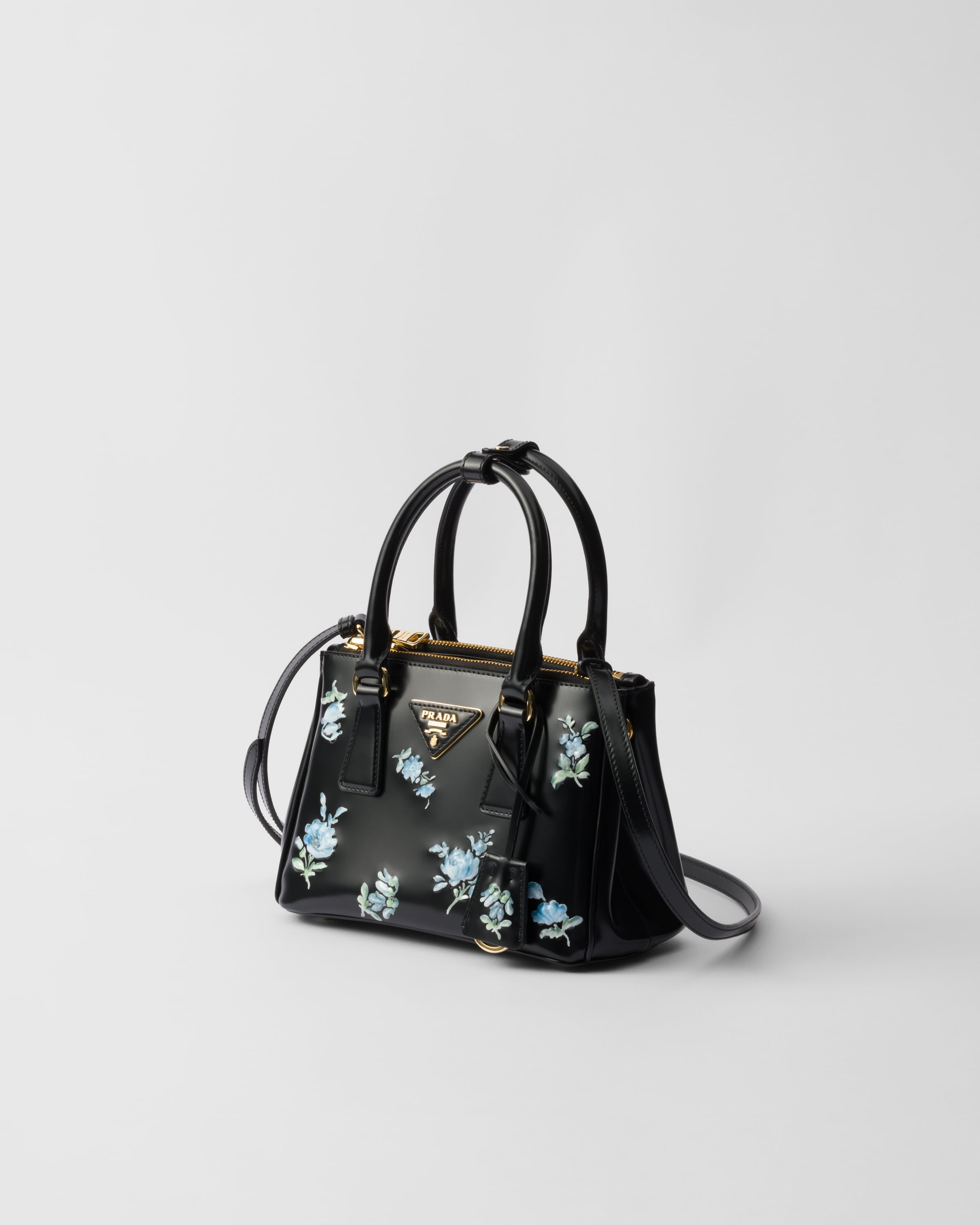 Prada Galleria printed brushed leather mini-bag - 2