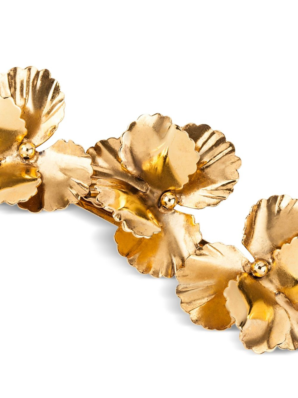 pansy flower bobby pin - 2