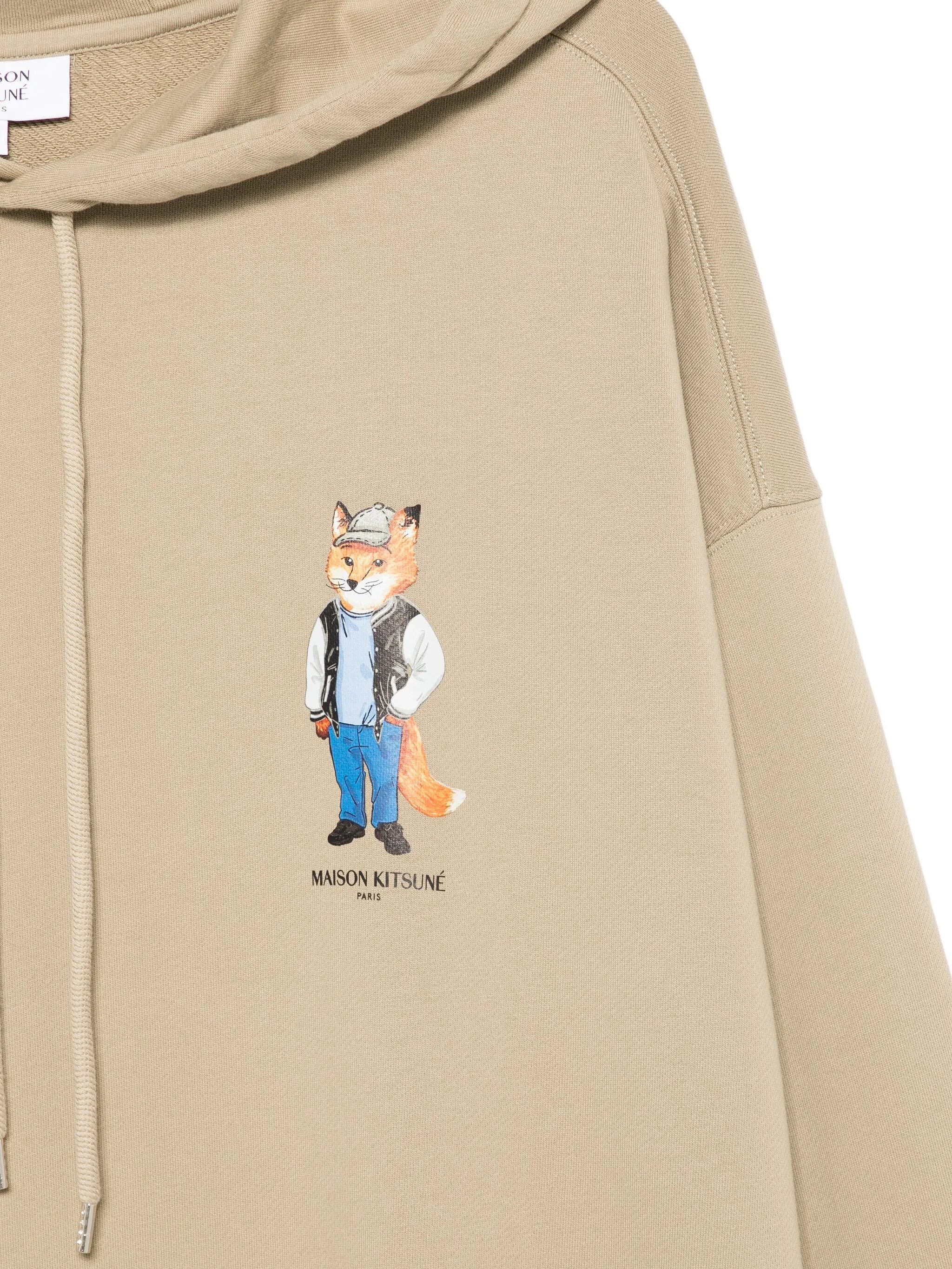 Maison Kitsuné Logo-print Hoodie - 2