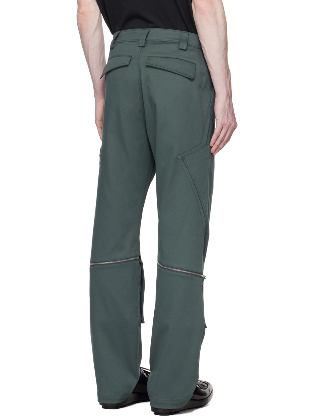 Gray Tonino Trousers - 3