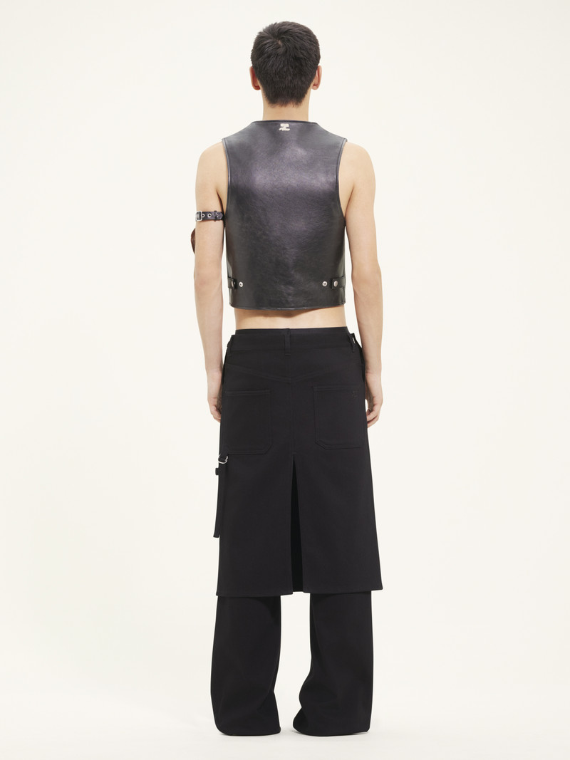 ELLIPSE LEATHER VEST 4