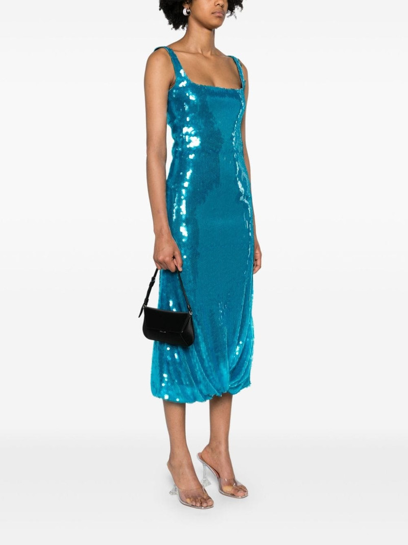 Amina Muaddi Ami satin mini bag outlook