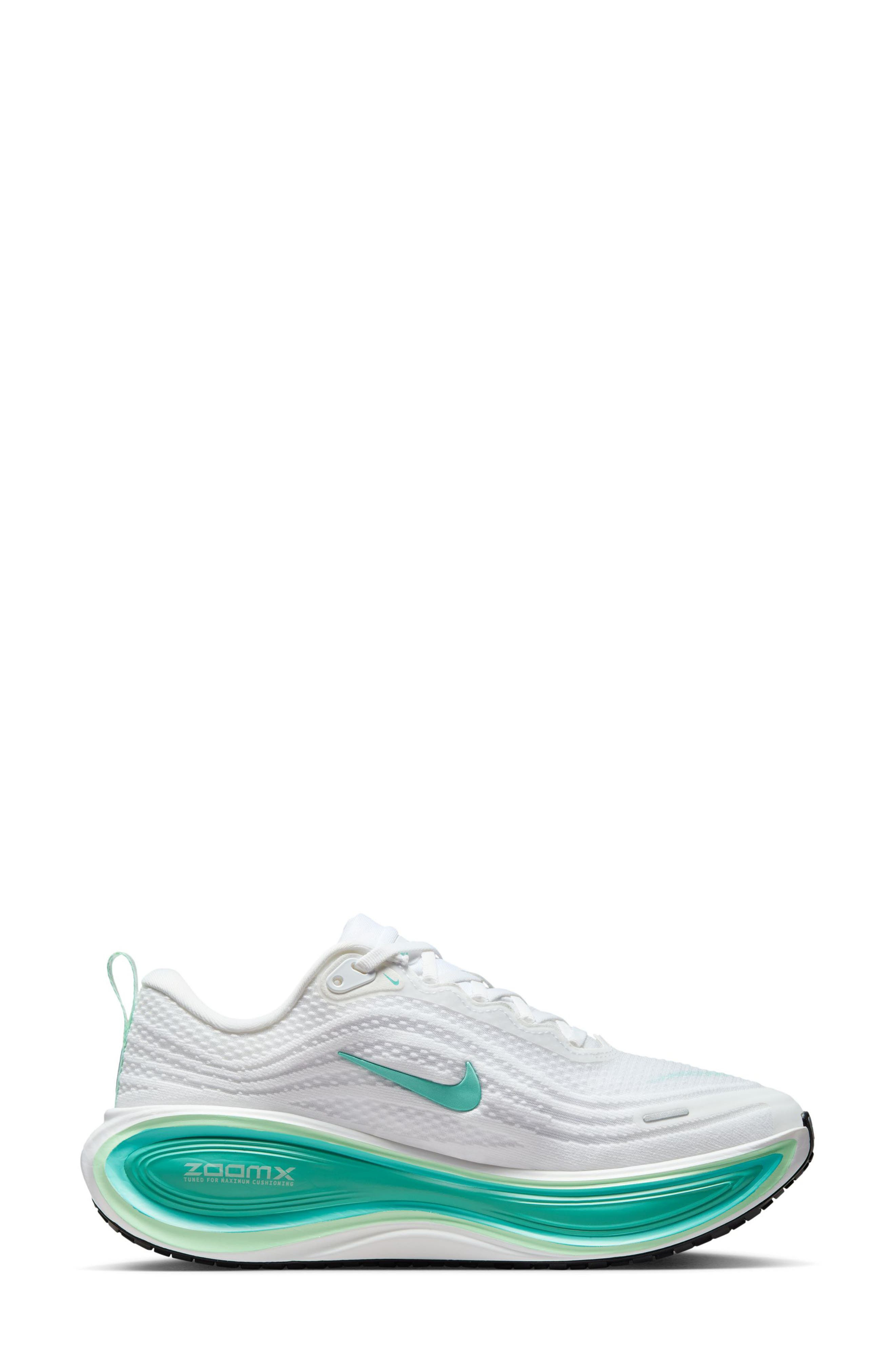 Nike Vomero Plus Running Shoe in White/Turquoise/Mint at Nordstrom - 6