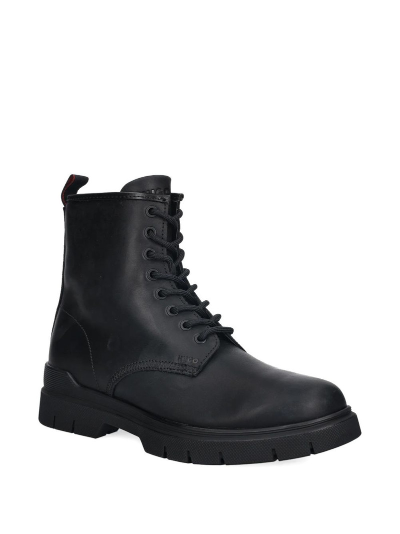 HUGO lace-up boots outlook