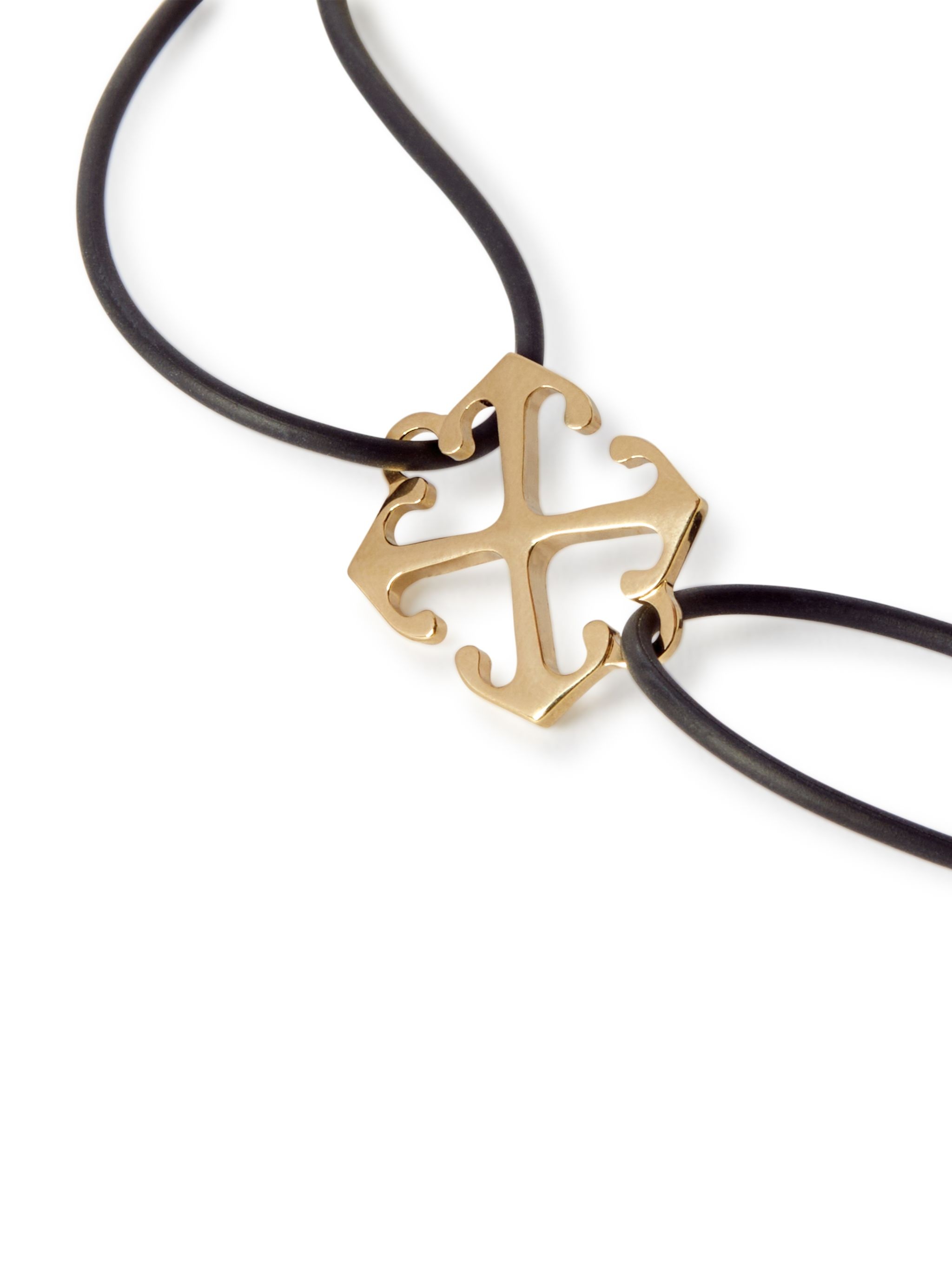 Black Arrow Rubber Bracelet - 2