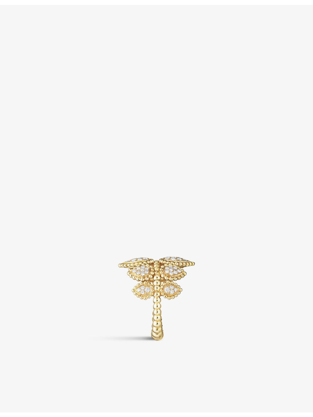 Serpent Bohème 18ct yellow-gold and 0.5ct diamond ring - 3