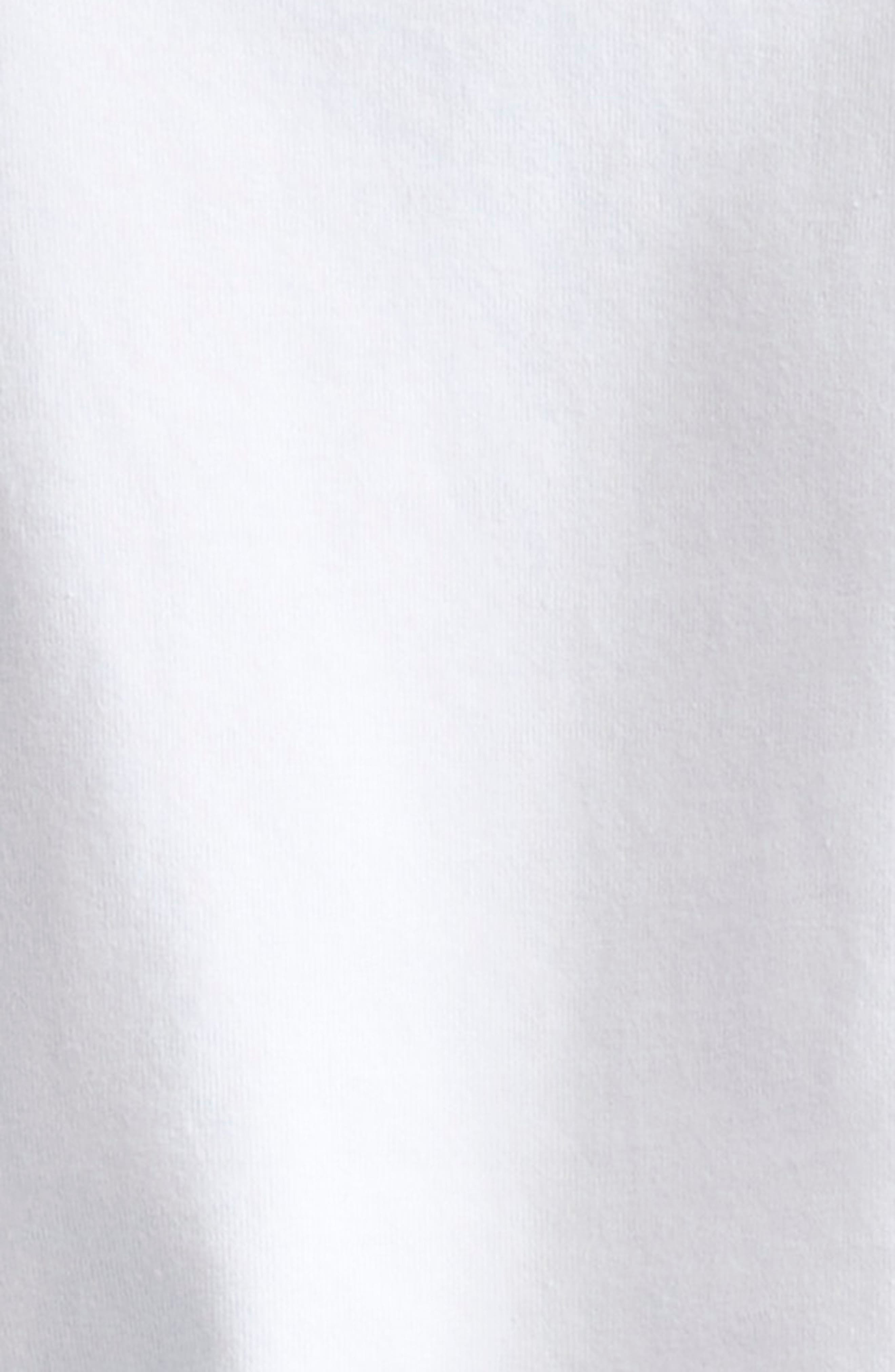 Versace Studded Chain Logo Safety Pin Graphic T-Shirt in Optical White at Nordstrom - 7
