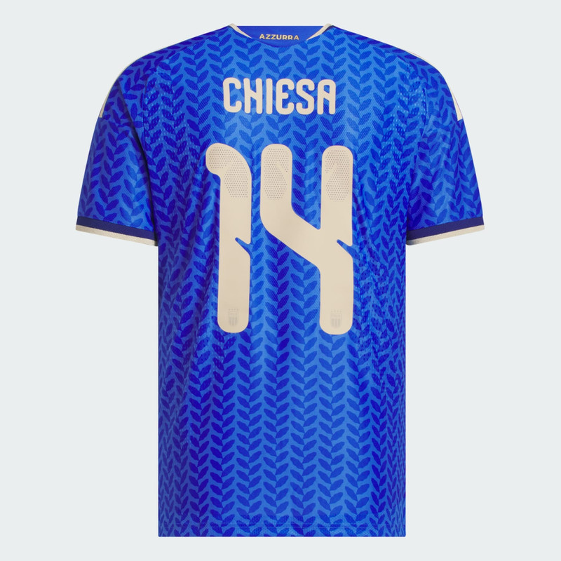 Italy 26 Home Chiesa Authentic Jersey 3