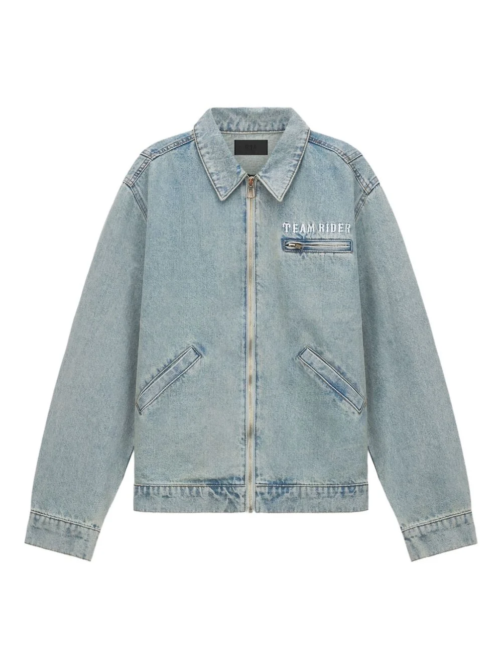 Cruz zip-up denim jacket - 1