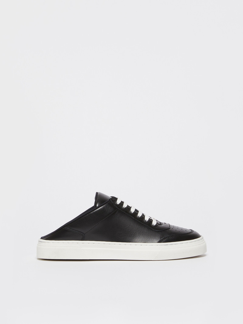 SLIDESNEAKER Leather mule sneakers 1