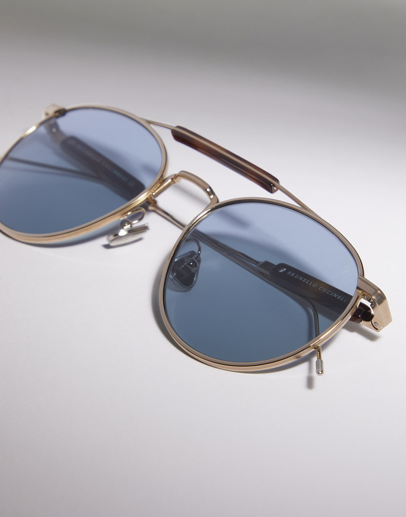 Sartorial Sunset titanium sunglasses 3