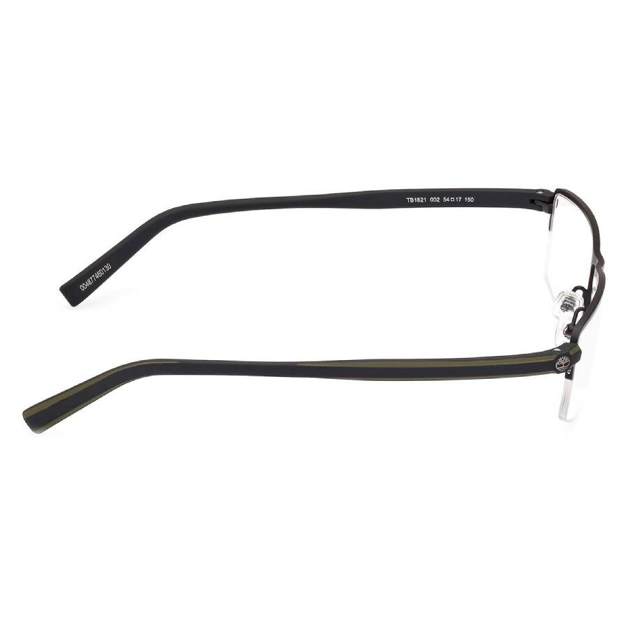 Timberland Demo Rectangular Men's Eyeglasses TB1821 002 54 - 4