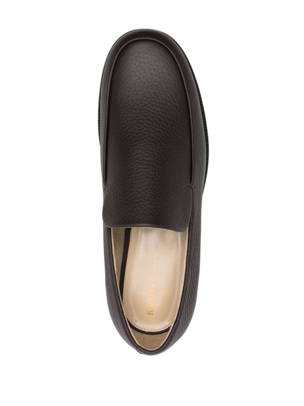 KHAITE Alessio leather loafers | danielloboutique | REVERSIBLE