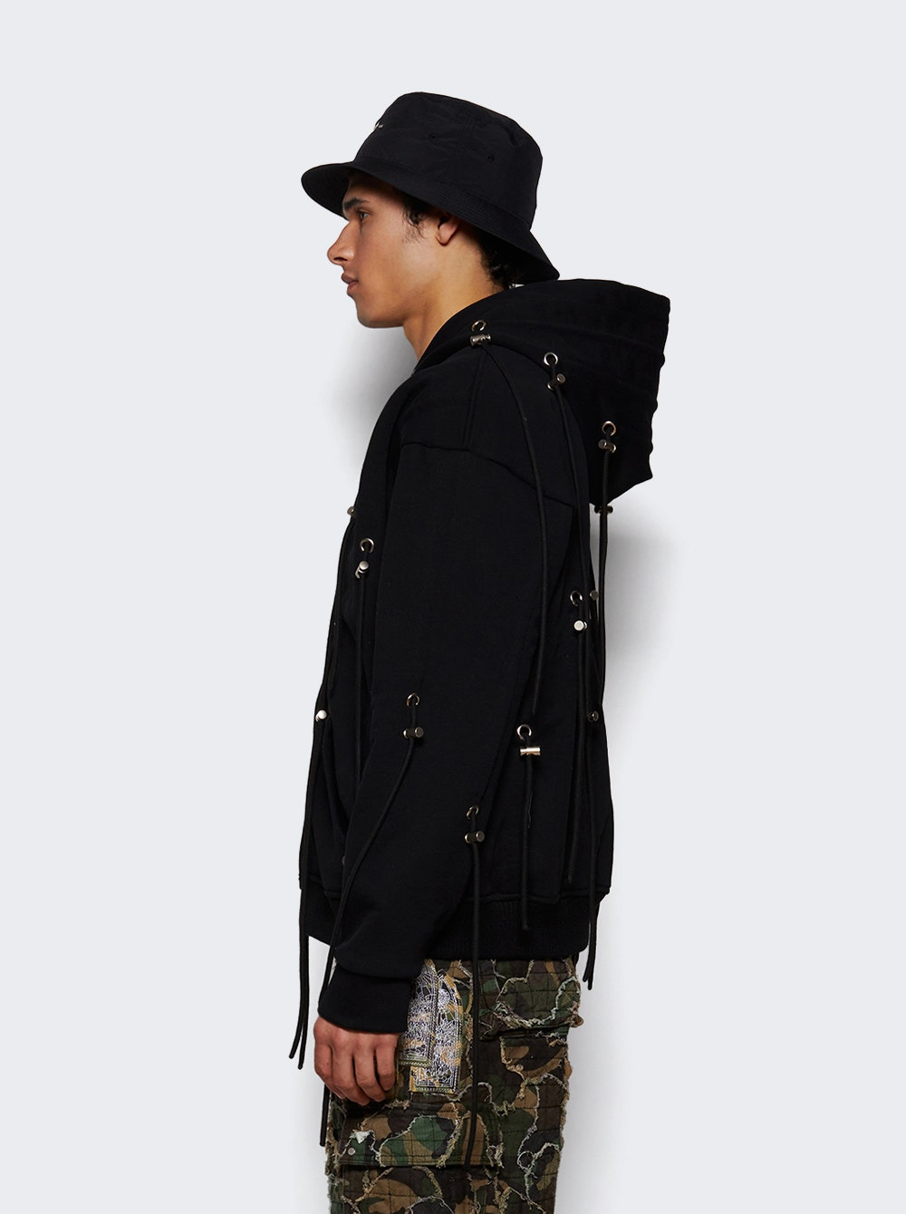 String Theory Zip Up Hoodie Coal - 3
