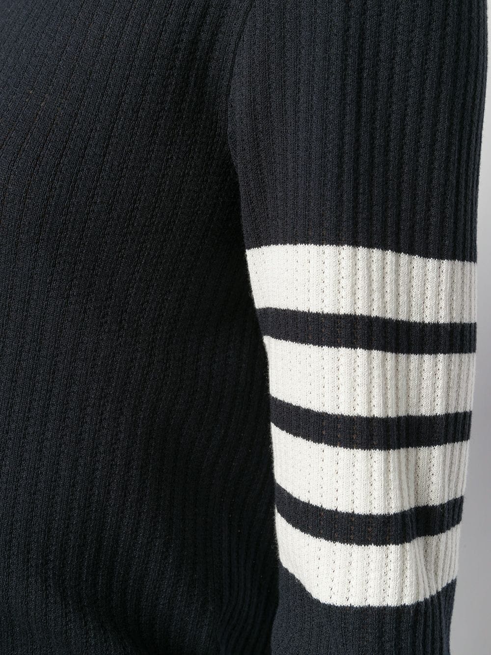 4-Bar stripe knitted T-shirt - 5