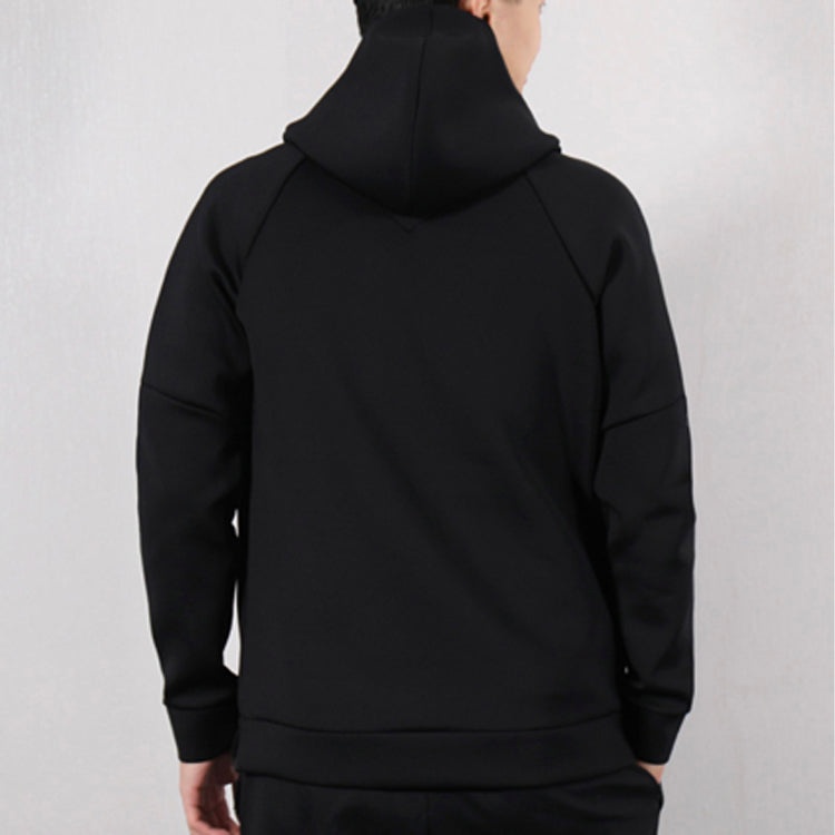 Air Jordan Athleisure Casual Sports Hooded Jacket Black 939941-010 - 4