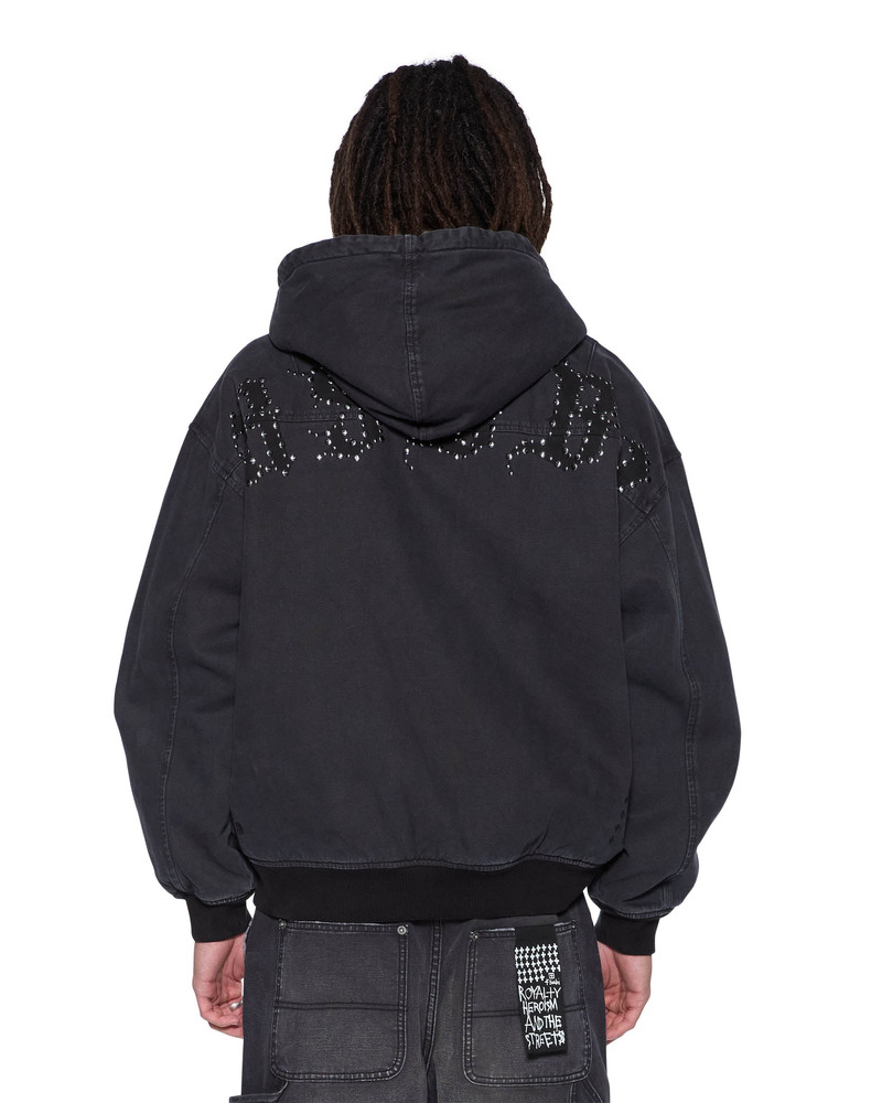 BOMBER JACKET STUD BLACK 1