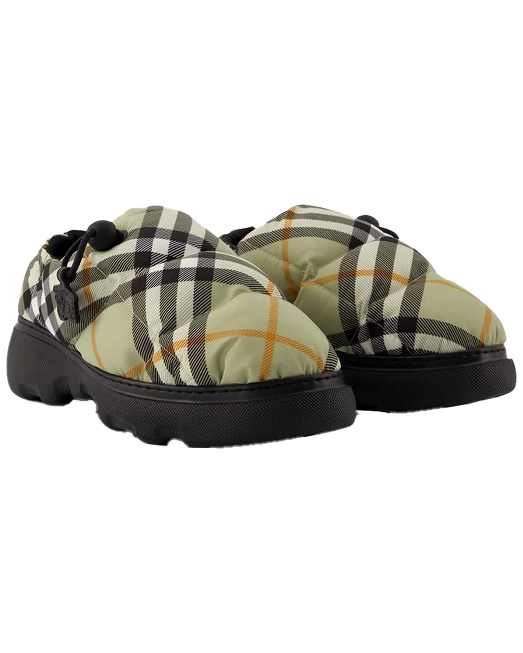 Burberry Women's Nylon Pillow Low Mule (Authentic Pre-Loved) - 1
