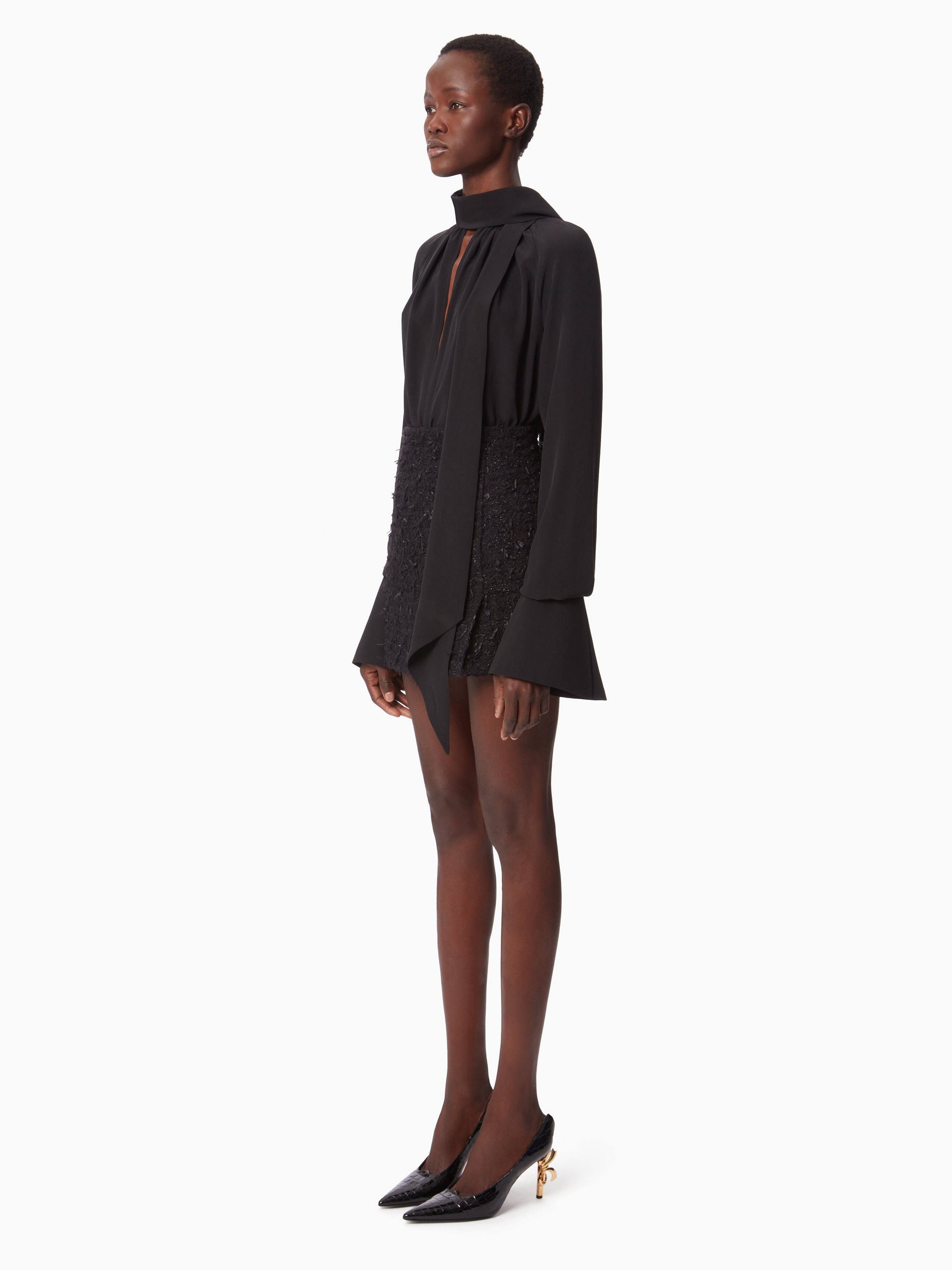 TWEED MINI SKIRT - 2