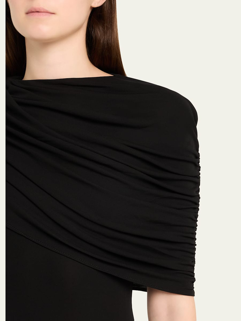 ESSE Studios Bonachi Draped Mini Dress outlook