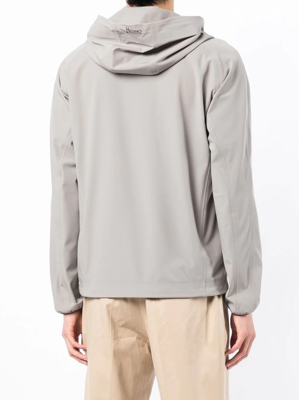 zip-up hooded jacket - 4