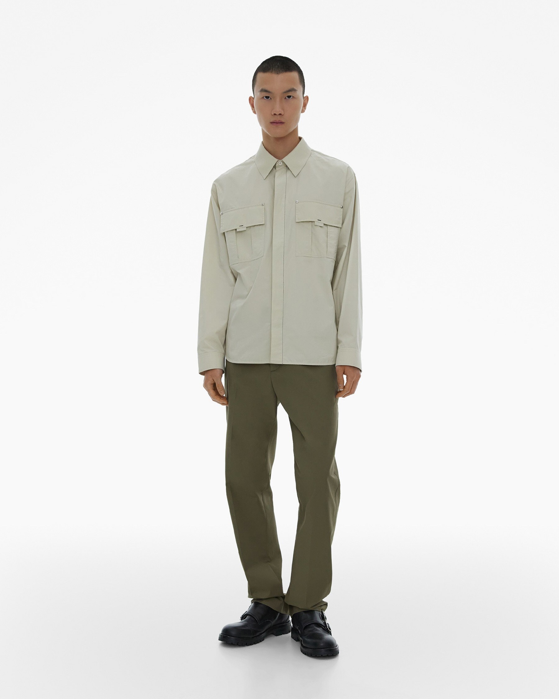 LAYERED CARGO SHIRT - 2