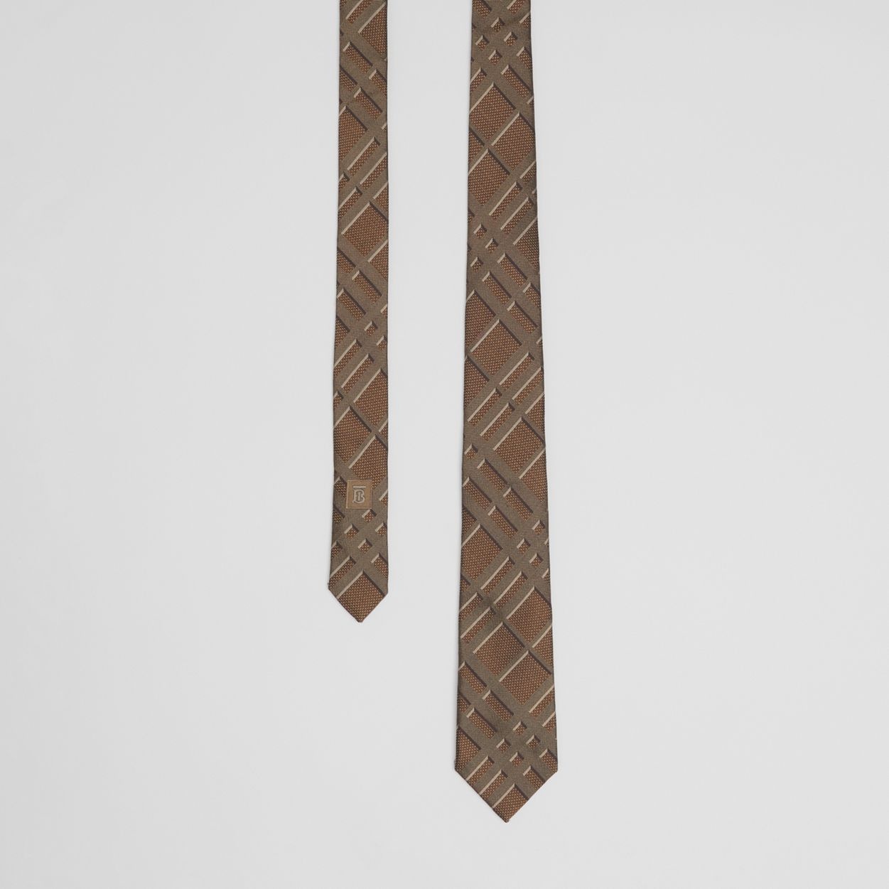 Classic Cut Check Silk Jacquard Tie - 2